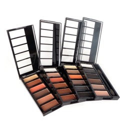 paleta de sombra para ojos 6 tonos gama de 4