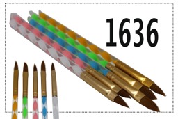 pinceles set acrílico paquete 5pz varios numeros