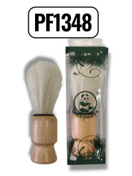 brocha de afeitar barberia mango madera (omar)