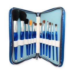 brochas set azul 12pz