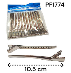 docena de pico de garza metal 10.5cm