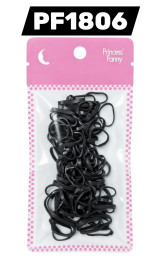 liga latex princess fanny 1.5cm negra b.r.a