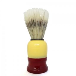brocha afeitar barbería mango bicolor(cesar)