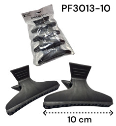 docena pinza para estilista 10cm negro