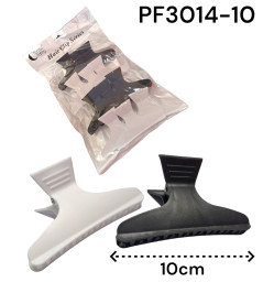 docena pinza para estilista 10cm b/n