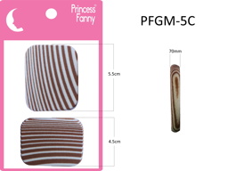 pro esponja cosmetica rect. zebra cafe b.r.a
