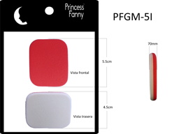 pro esponja cosmetica profesional bicolor b.r