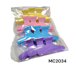 docena pinza para estilista 8cm colores