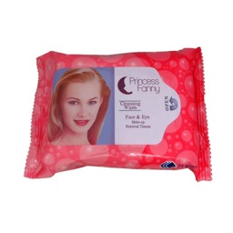 toalla húmeda desmaquillante rosa