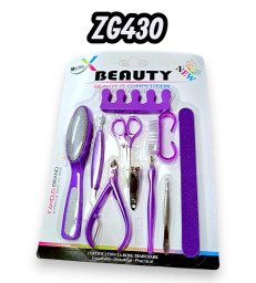 set de pedicure grande 10 piezas