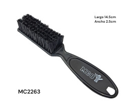 cepillo barbería para limpieza de maquina negro