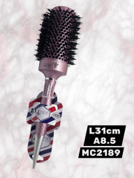 cepillo redondo para cabello ceramica/plastico