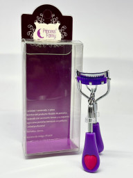 rizador de pestañas con peine (caty) b.r.a