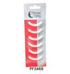 repuesto de rizador 6pz blanco