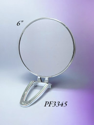 espejo base aumento redondo 6"edy