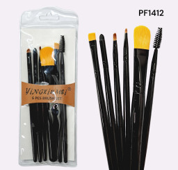 brochas set de 6 para maquillaje