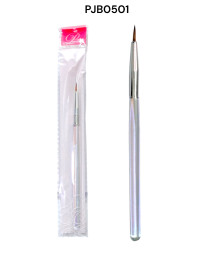 pincel liner para uñas mango tornasol 1pz. b.r