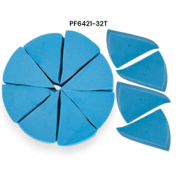 diseno esponja triangulo colores (con 12 pzs) b.r