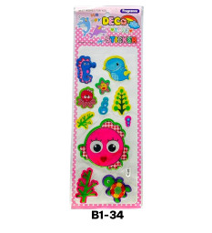 calcomania con relieve b.r