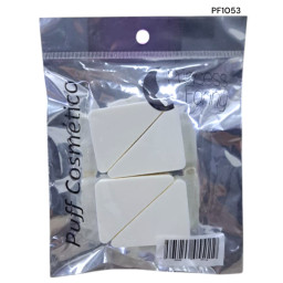 esponja diseño quesito blanco 4 pzs b.r