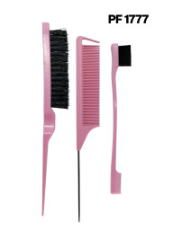 set de 3 peines para cabello b.r