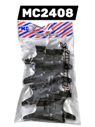 docena de pinza para estilista negra 8cm