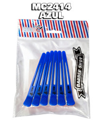 paq con 6 picos de garza azul para estilista