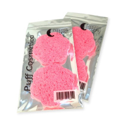 esponja exfoliante flor 2 pzs b.r