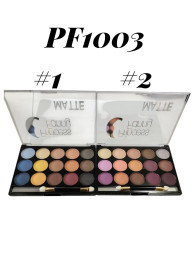 sombra matte prin. fanny 15 tonos gama de 2 b.r